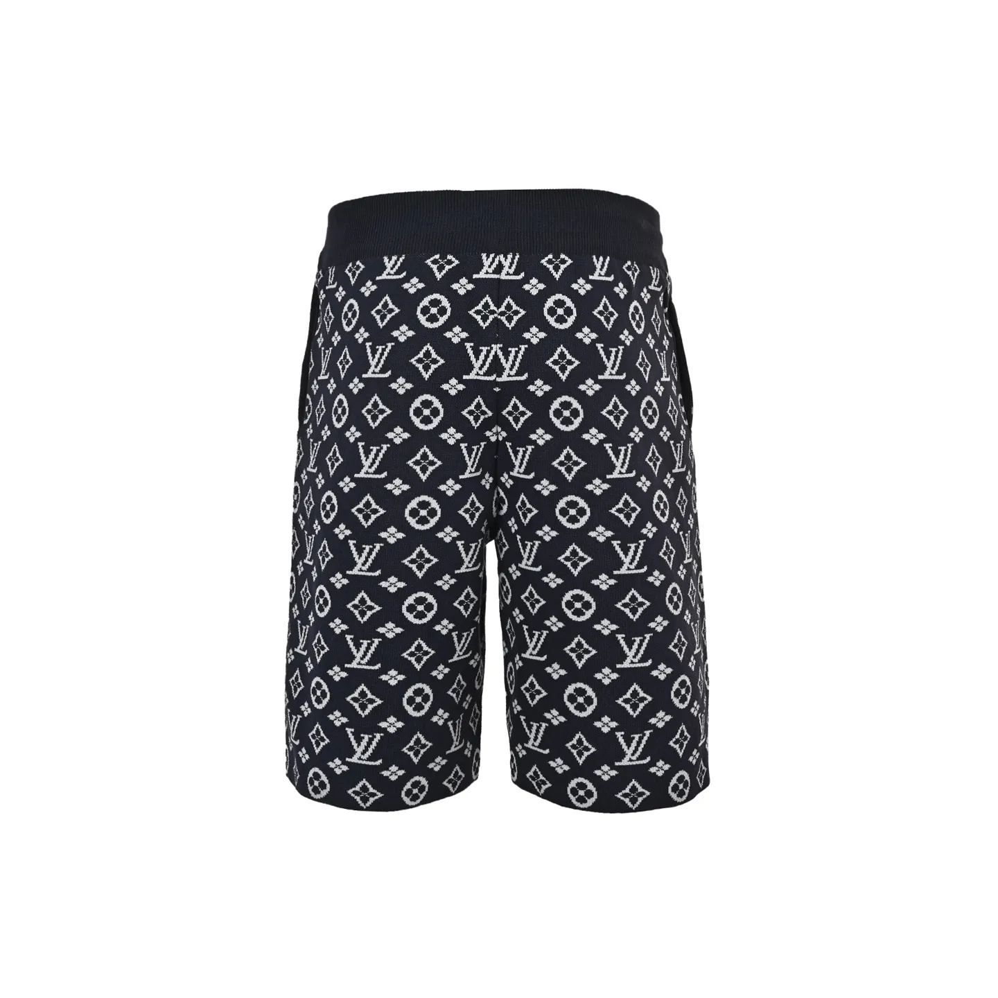 Louis Vuitton/Louis Vuitton full-frame old flower jacquard knitted shorts